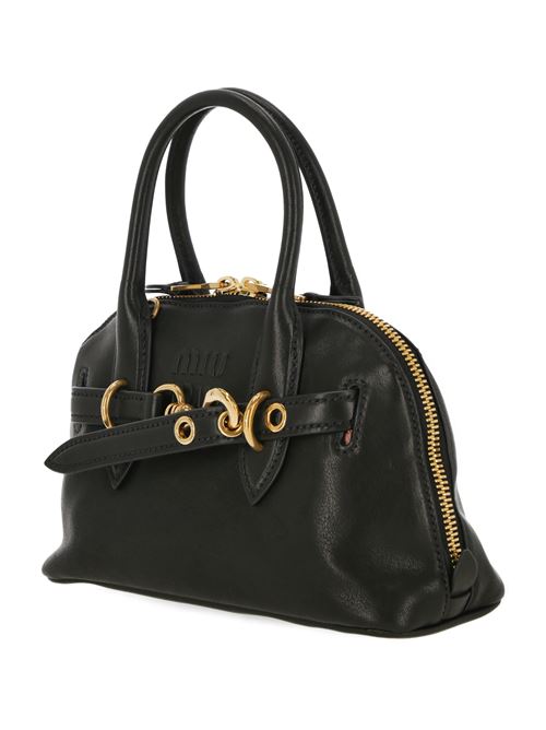 Borsa con manici nera Miu Miu | 5BB1692BBLF0002